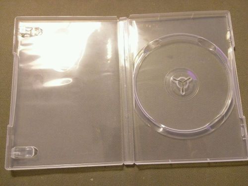 Lot of 100 Clear DVD Cases