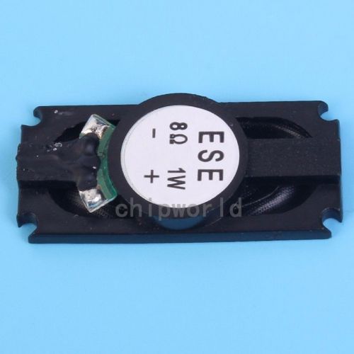 8ohm 1W Black Audio Speaker Loudspeaker 1635 For TV GPS Laptop Components