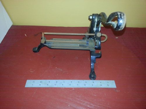 H.b. rouse &amp; co antique printers tool slug cutting print making lead cutting for sale