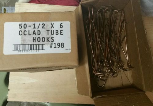 ~70-1/2 x 6 CCLAD TUBE HOOKS #198