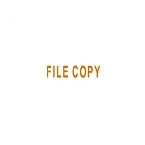 File copy self-inking stamp -orange for sale