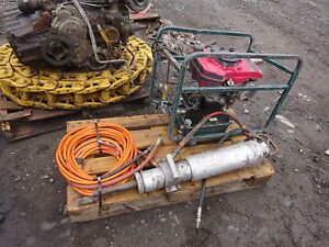 Darda Hydraulic Demolition Splitter GAS POWER UNIT 12 Rock Demo Breaker