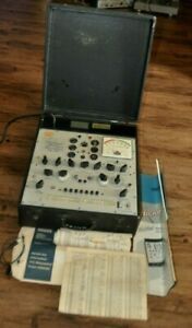 Hickok Model 533A Tube Tester w/Manuals