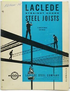 LACLEDE Catalog ASBESTOS Straight Cord Steel Joists 1962 Steel Joist Institute