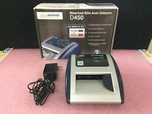 AccuBANKER D450 Bleached Bills Auto Detector | O658