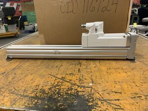 Siemens 1FK7011-5AK21-1AG3 ServoMotor w/ SMC LEY25NB-350L-X98 Electric Actuator