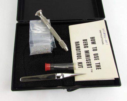 Berg 103685-001 Minisert Handtool Kit =NOS=