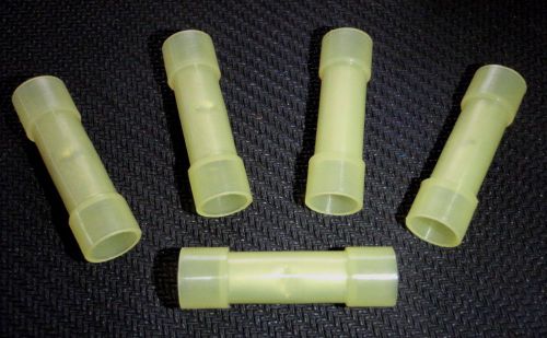 25 pc 12-10 awg butt splice  crimp connectors nylon for sale