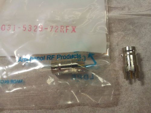 AMPHENOL RF  31-5329-72RFX  RF/COAXIAL, BNC JACK, STR, 75 OHM, SOLDER (50)