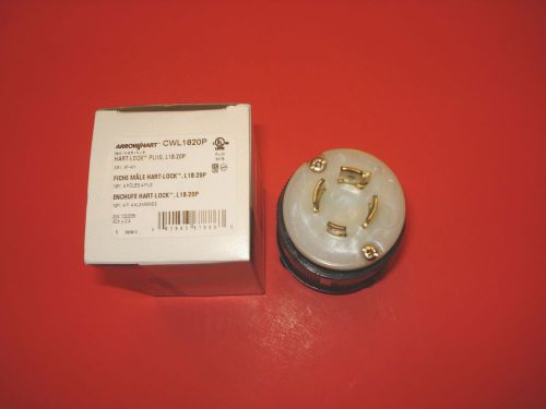 Arrow / hart cwl l18 - 20p twist lock 120/208 volt plug for sale