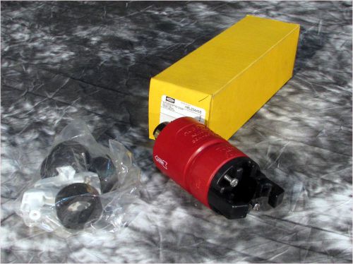 New hubbell hbl20445b connector - 30a 480 vac locking plug for sale