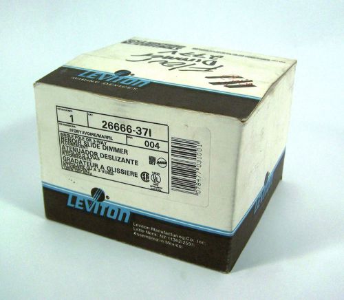 NEW Leviton 26666-37I Renoir Slide Dimmer NIB