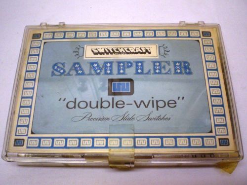 Switchcraft double wipe precision slide switches, kit of 13, made in usa for sale