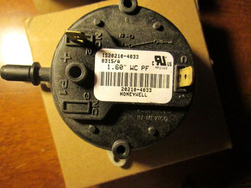 Partners Choice - 632452 / Honeywell Pressure Limit Temp Switch NO, D, 1.00