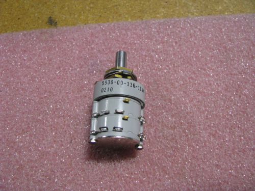 JANCO ROTARY SWITCH # 47-1953  NSN: 5930-00-136-1894