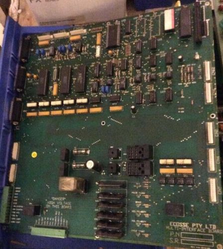 ECOSSE PTY MULTI-INTERFACE BOARD W/WARRANTY