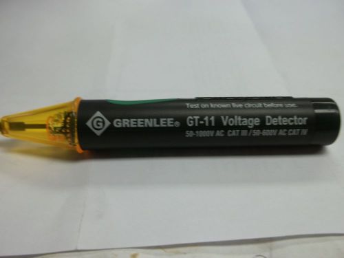 Greenlee Textron GT-11 Voltage Detector NEW