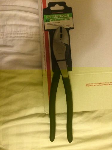 9 1/2&#034; Wire CRIMPING Electrician TOOL Cutter Stripper Crimper Pittsburgh 36411