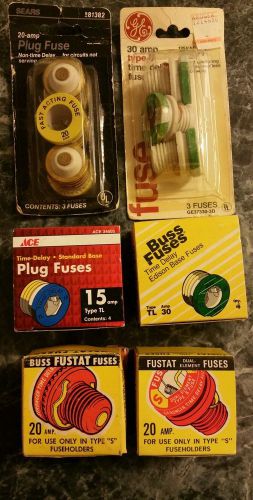 Lot of plug fuses