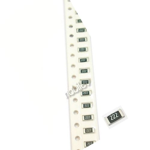 200 x SMD SMT 1206 Chip Resistors Surface Mount 2K2 2.2Kohm 222 +/-5% RoHs