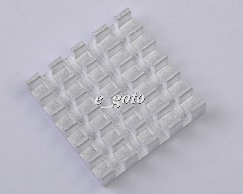 10pcs silver heat sink 19x19x5mm ic heat sink aluminum 19*19*5mm cooling fin for sale