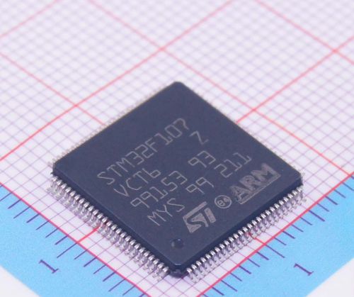 25pcs/lot IC STM32F107VCT6,ARM-based 32-bit MCU with 64/256 KB Flash