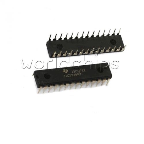 Ic led driver pwm control 28-dip tlc5940nt tlc5940 for sale