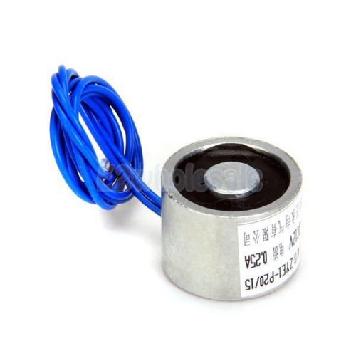 3w 12v holding electromagnet lift solenoid 25n for assembly line mechanical arm for sale