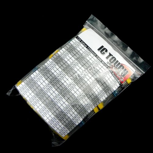 135value 1350pcs 1/4W Metal Film Resistor Assortment Kit (#041)