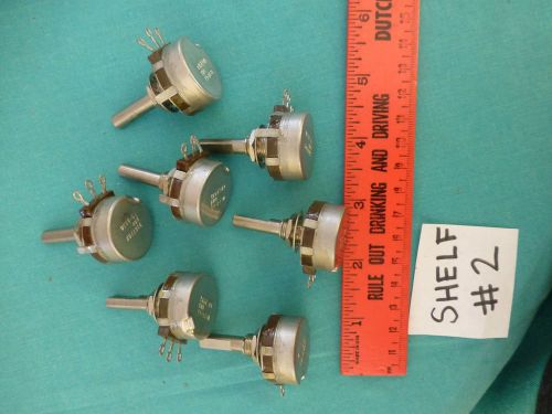 Lot of 7 Clarostat 2767289 380 19-8830 Potentiometer