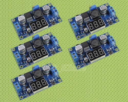 5pcs lm2596 step down power module 4.2v-40v to 1.25v-37v dc-dc converter for sale