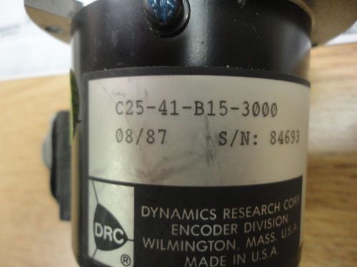 Dynamic Research C25-41-B15-3000 Rotary Encoder W/Centering Tool