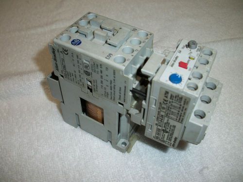 Allen-Bradley 100-C09Z*10 Starter/Contactor + 193-EA1EB + 100-FSV55 - Nice!