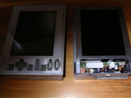 LOT OF TWO-KEYENCE OPERATOR INTERFACE DISPLAY CV551*PARTS*