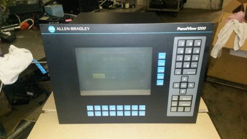 Allen bradley 2711-kc1 series f panel view 1200 terminal rev b frn 5.11.00 new* for sale