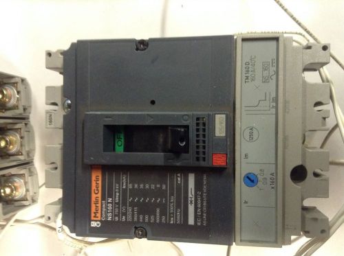 MERLIN GERIN COMPACT NS160N / NS100-160-250 N/H/NA 750V 8kV 50/60 HZ SCHNEIDER