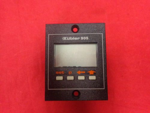 Kubler 905 Counter KUEBLER GMBH 7.905.310.300.301 1030V 95206125 NO Encoder