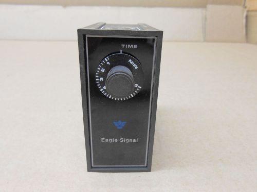 1 EAGLE SIGNAL DG108A302 ELECTRONIC TIMER 120 VAC