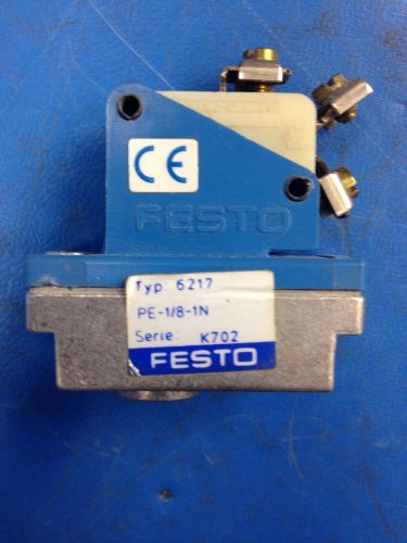 FESTO 6217 PE-1/8-1N PRESSURE SWITCH