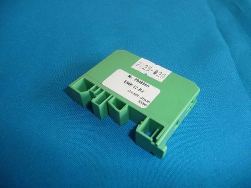 Lot 2pcs. Phoenix Contact EMK 12-B2 EMK12B2 2948995 Relay