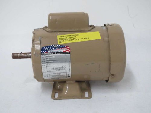 BALDOR FDL3501M 1/3HP 115/230V-AC 1725RPM 56 1PH AC ELECTRIC MOTOR B477548