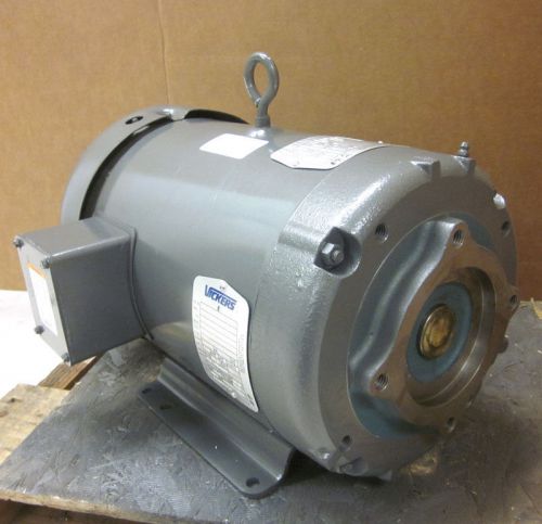 NEW Baldor/Vickers 10Hp Shaftless Electric AC Motor 3-Ph 1760-RPM TEFC