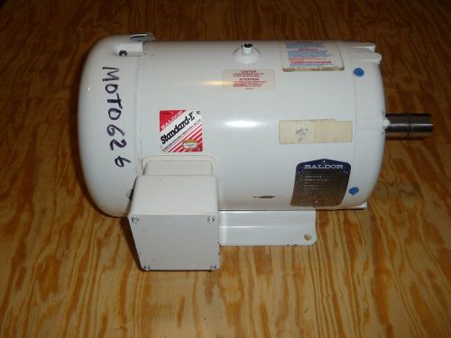 Baldor ac motor wdm3714t, 10 hp, 1760 rpm, 230/460v, 215t, washdown duty for sale