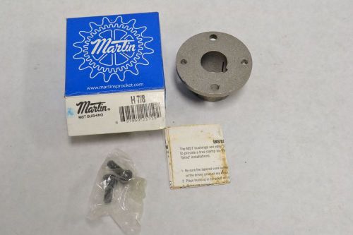 NEW MARTIN H 7/8 QUICK DISCONNECT STEEL SPLIT BORE QD 7/8 IN BUSHING B294336