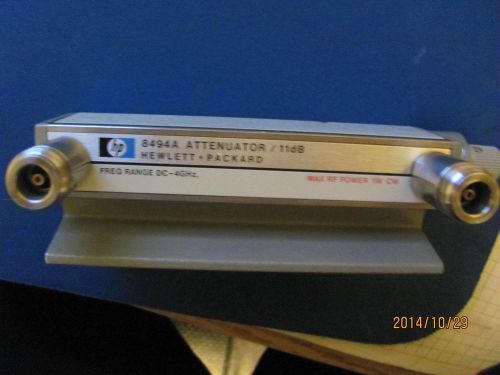 HEWLETT-PACKARD 8494A ATTENUATOR/11DB