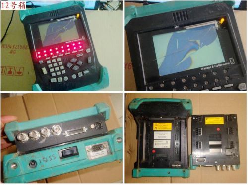 BAD LCD Damage JDSU Acterna Wandel &amp; Goltermann SST-1 Digital Network Tester