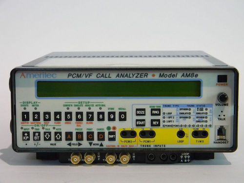 Ameritec AM8E PCM/VF Call Analyzer - Parts Unit