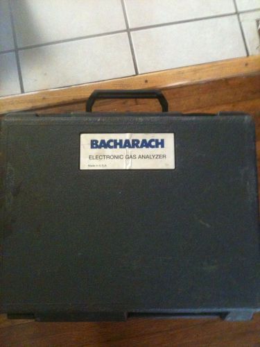 BACHARACH CO ANALYZER