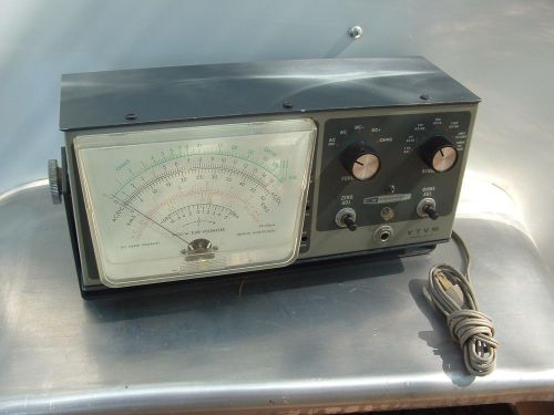 Vintage HEATHKIT Bench Tester IM-13 VTVM with Under Counter Mount.