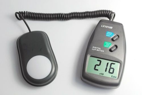 New digital lux meter 50,000 lux lcd lab photo -lx1010b for sale